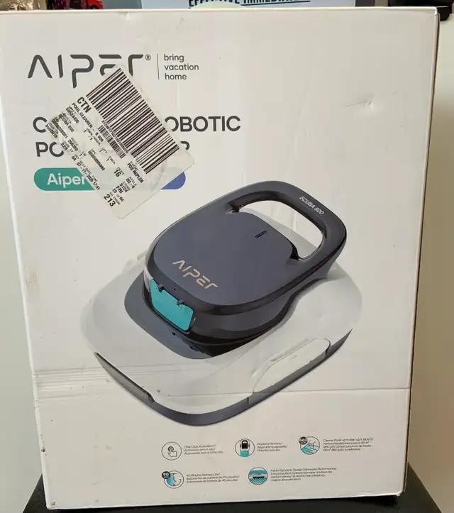 Aiper Scuba 800 Cordless Robotic Pool CleanerOpen Box - Photo 3