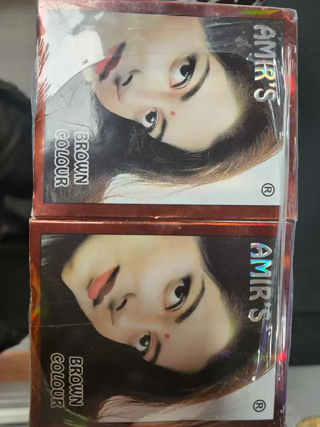 10 boxes Amir's Brown Colour