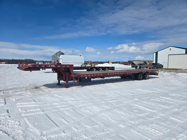 2009 Double A Tandem Step Deck Trailer 48ft