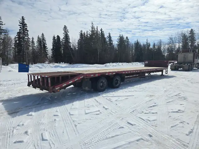 2009 Double A Tandem Step Deck Trailer 48ft - Photo 3