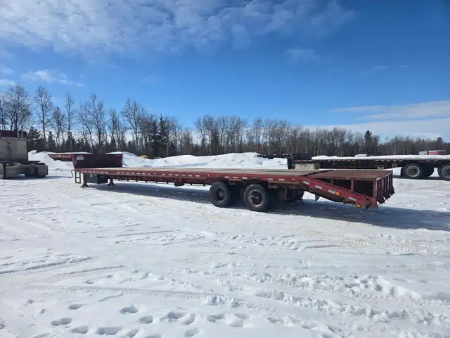 2009 Double A Tandem Step Deck Trailer 48ft - Photo 4