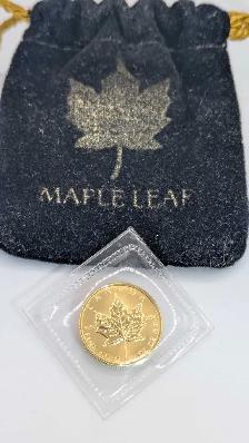 Gold 1/10th oz Maple