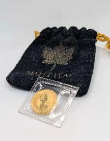 Gold 1/10th oz Maple - Photo 2