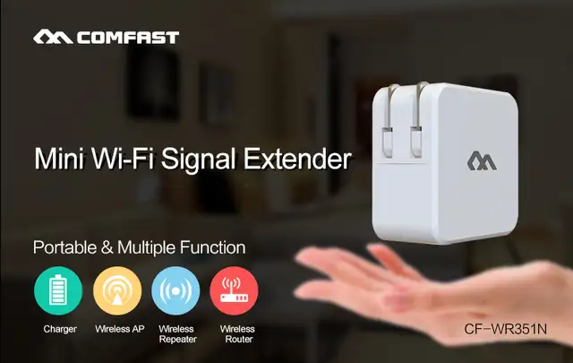 COMFAST Wi-Fi Travel Mini Router. - Photo 2