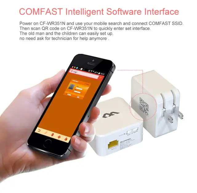 COMFAST Wi-Fi Travel Mini Router. - Photo 6