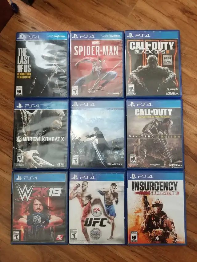 PlayStation 4 Bundle 9 games 2 controllers price to go - Photo 2