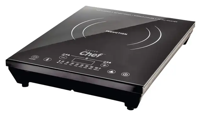 MASTER Chef Portable Induction Cooktop 1800W - Black - Photo 4