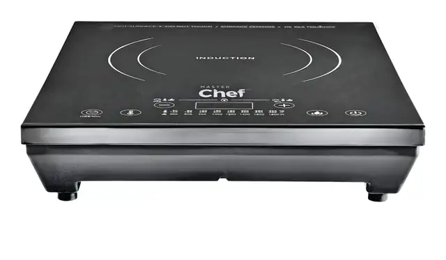 MASTER Chef Portable Induction Cooktop 1800W - Black - Photo 5
