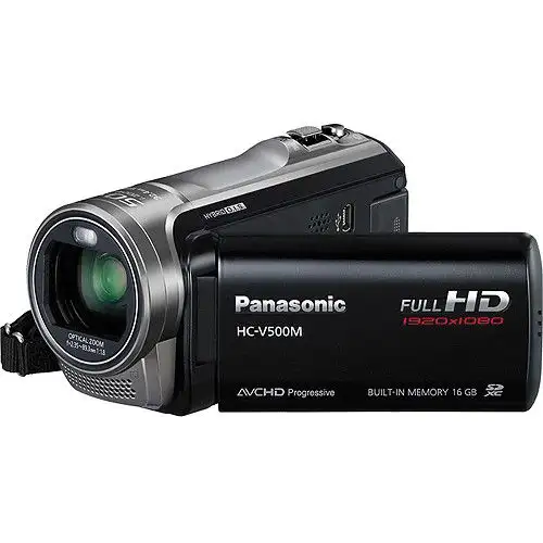 Panasonic HC-V500M Full HD SD Camcorder - Black - with extras - Photo 2