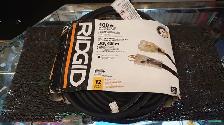 RIDGID 12Ga. Heavy Duty Rubber Extension Cord 50Ft
