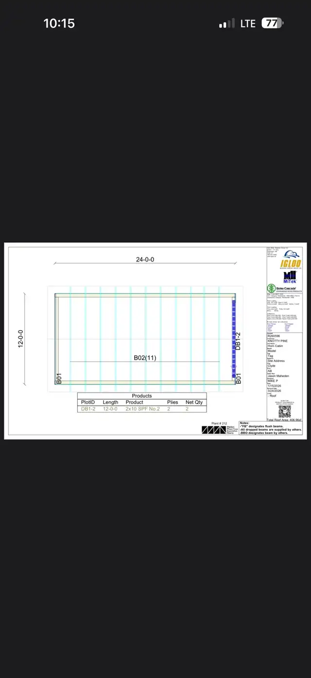 12x24 knotty pine garage package - Photo 3