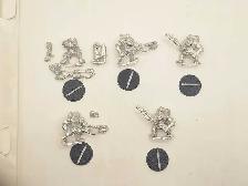 Warhammer 40k 5 Metal OOP ork burna boyz