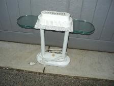 NICE Desk Lamp ~ all white   adjustable Brightness CALLS ONLY