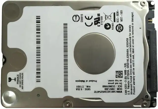 Apple 1000 GB HDD 2.5' Hard Drive,