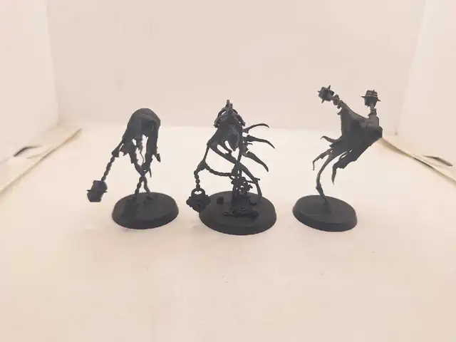 Warhammer AoS Nighthaunt Primed Blk Spirit Torment & Chainhasts