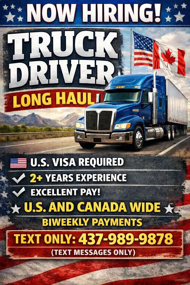 Professional Truck DRiver Only