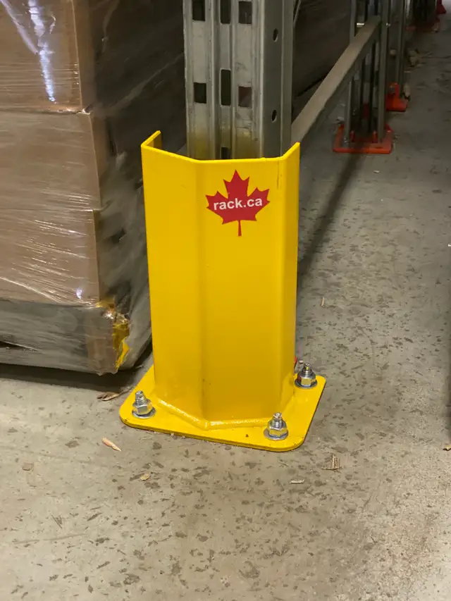 Pallet Racking protection - guards and safety rails. - Photo 2