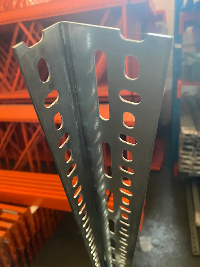 Dexion type 225 Slotted Angle Shelving Posts - Galvanized - Photo 2