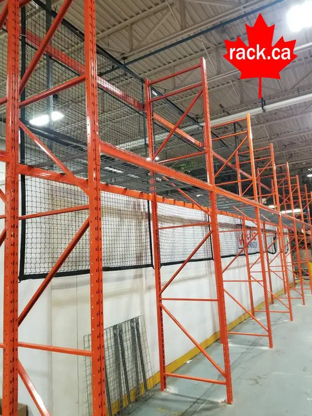 Modular safety netting for pallet racking  RediRack or tear drop - Photo 5