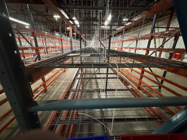 PALLET RACKING BLOW OUT - 10' tall x 44' wide w/ 8' long beams - Photo 4