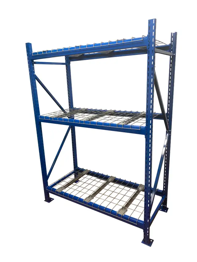 Metal Shelving - Light Duty Storage Rack - Great As Tire Rack