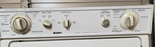 Kenmore Stackable W/D - Heavy Duty, very good condition - Photo 4