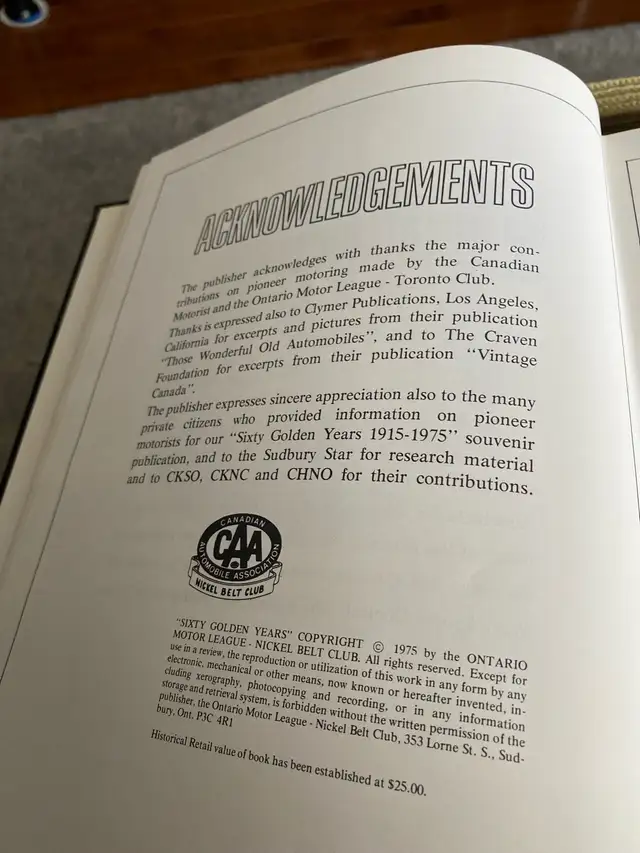 Sixty golden years The story of motoring in Ontario 1915 - 1975 - Photo 2