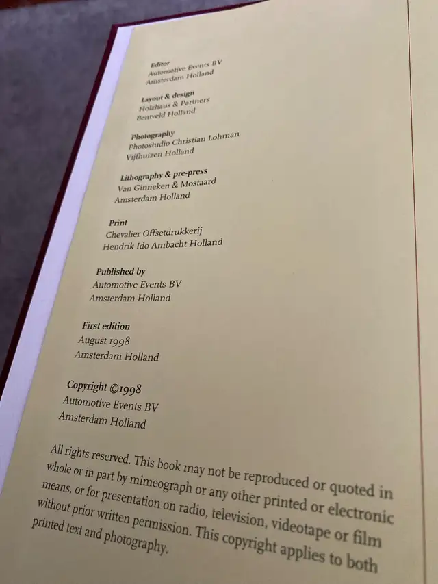 Carr of the century book - Photo 2