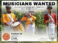 HAVE FUN WITH HISTORY AND DRUM, BUGLE OR FIFE WITH THE 100TH!