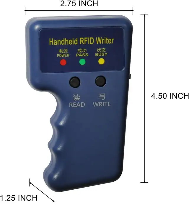 RFID Reader Writer Duplicator Copier: Fobs, ID Tags, - Photo 2