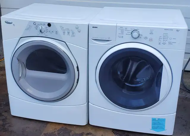 Whirlpool duet front loading pair - Clean and working - Photo 2