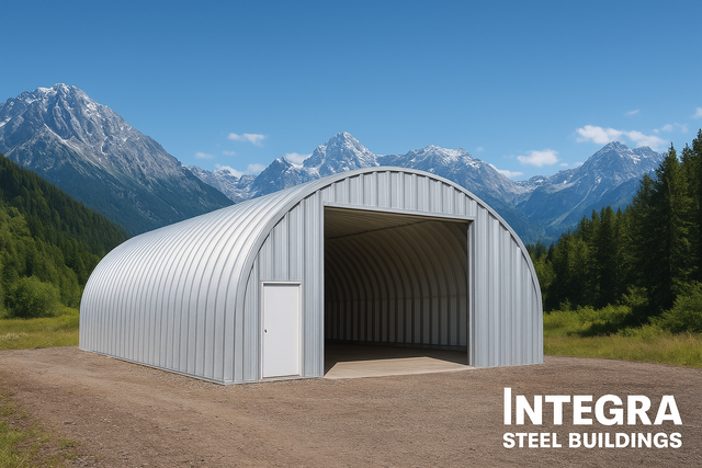 SAVE $11,000! New 50x60 /Heavy Snow Ready Quonset Kit - Photo 5