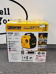 Champion 1850W/2500W Portable Generator - BRAND NEW