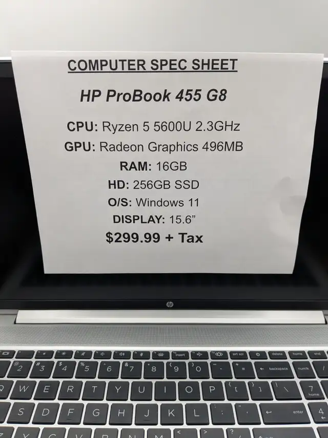 HP ProBook 455 G8 Laptop Computer (#18949) - Photo 2