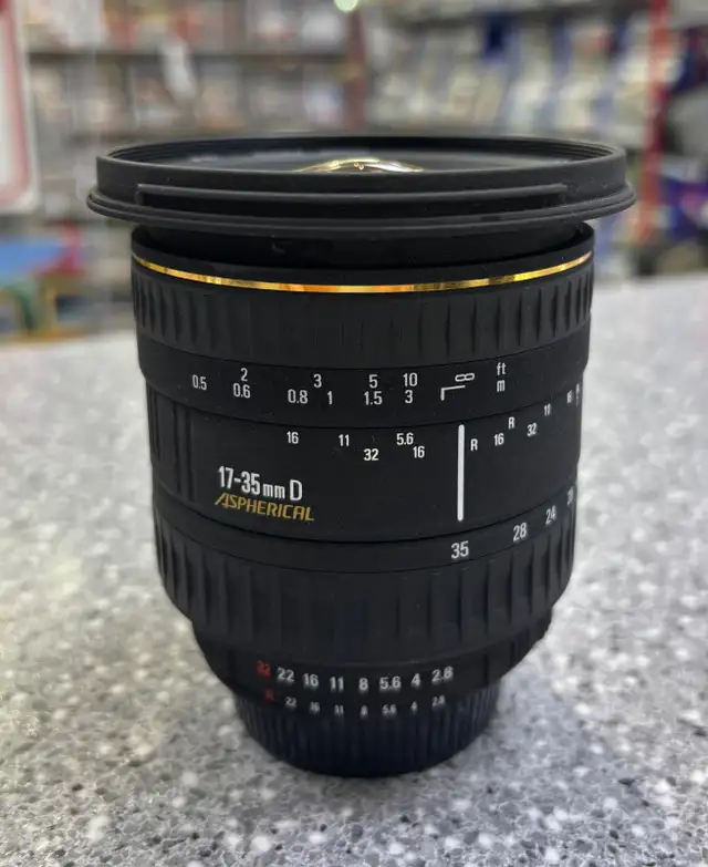 Sigma 17-35MM EX F2 D Aspherical for Canon