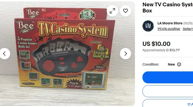 Tv Casino Game controller- lots of games here - Photo 2