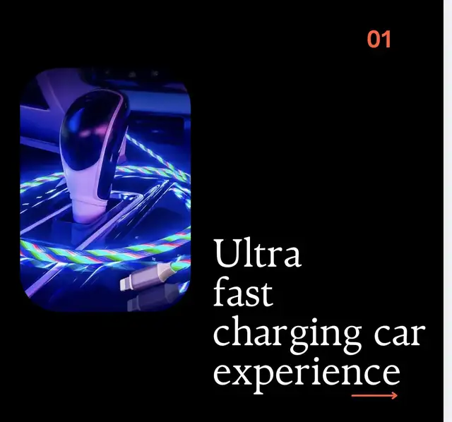 Led Light Mobile Cable (Free shipping) - Photo 2