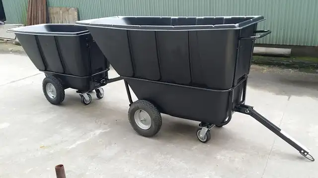 Heavy Duty Tilt Dump Cart – Tow Behind - Photo 3