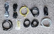 BRAND NEW MIXED LOT OF ETHERNET CABLES (10 QTY)