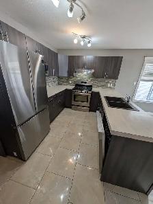 Upper duplex with single car garage and water included!