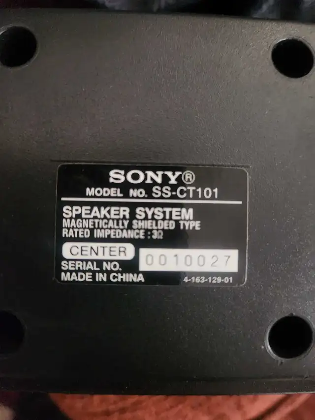Sony Speakers model SS-CT101-lots of speakers here - Photo 2
