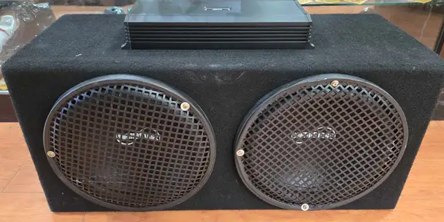 12' Soundstage Dual Sub and Mono Amp Pair - Photo 2