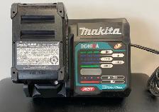Makita 40V Battery   Fast Charger