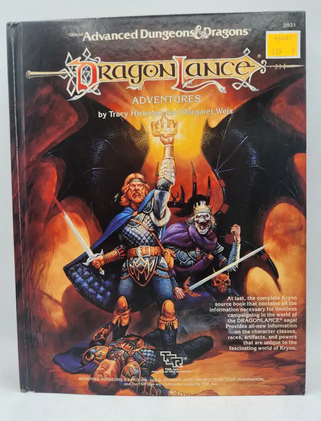 Dragonlance Advanced Dungeons & Dragons Manuals / Guides / Books - Photo 8
