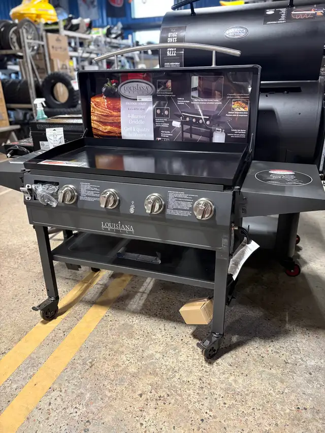 Louisiana Grill 4 Burner Deluxe Griddle