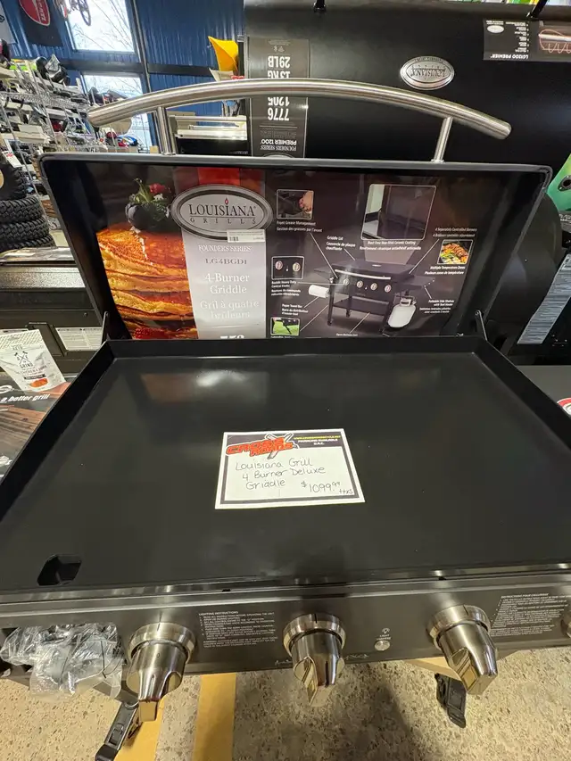 Louisiana Grill 4 Burner Deluxe Griddle - Photo 2