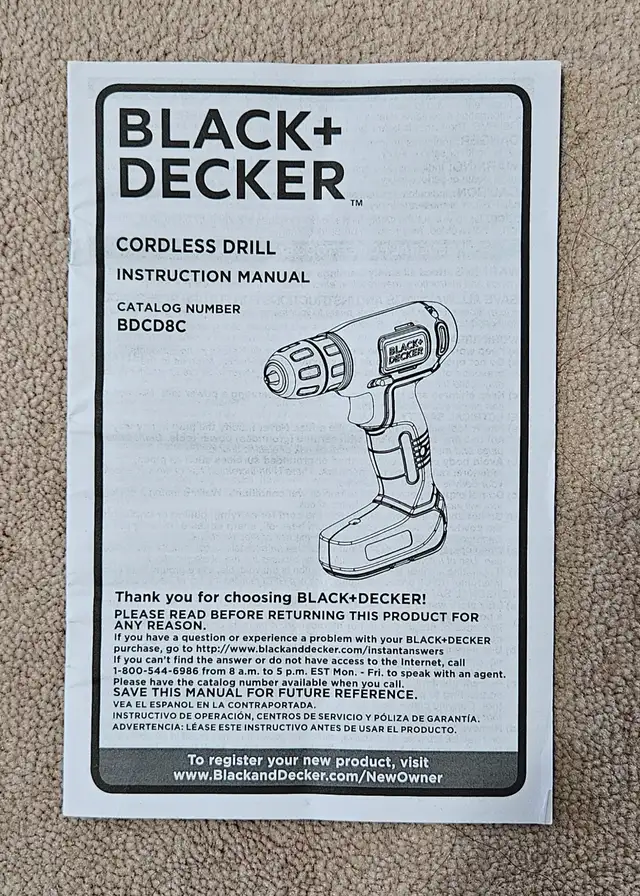 BLACK AND DECKER SPEED DRILL/DRIVER WITH ACCESSORY KIT - Photo 3