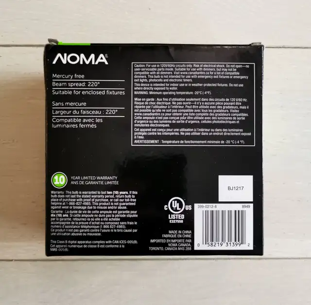 New NOMA LED Bulbs X2 (60W) - Photo 2