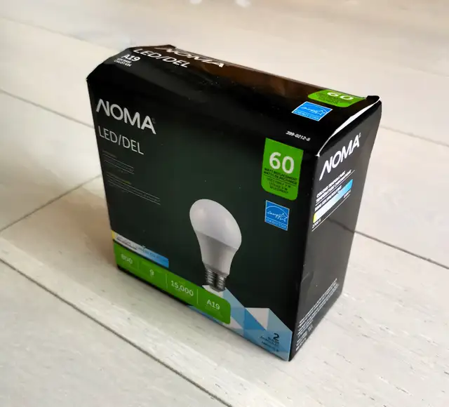 New NOMA LED Bulbs X2 (60W) - Photo 4