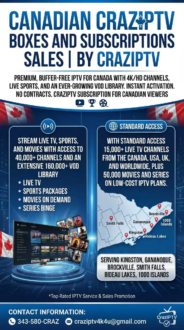 Craziptv Streaming TV sales and subscription services - Photo 8